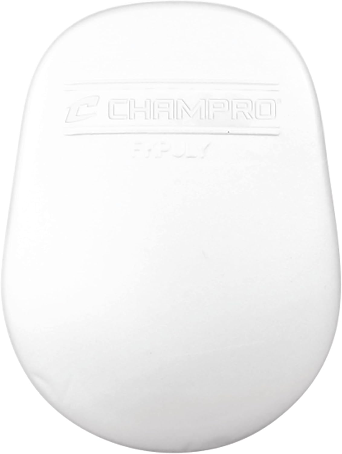 CHAMPRO Ultra Light 7 Piece Pad Set with Slots for Youth Football Pants, WHITE