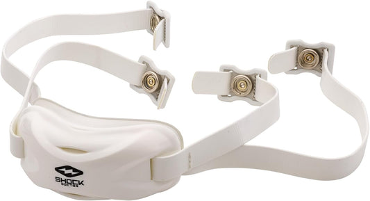 Shock Doctor Football Helmet Chin Strap, Adjustable Straps, Youth & Adult