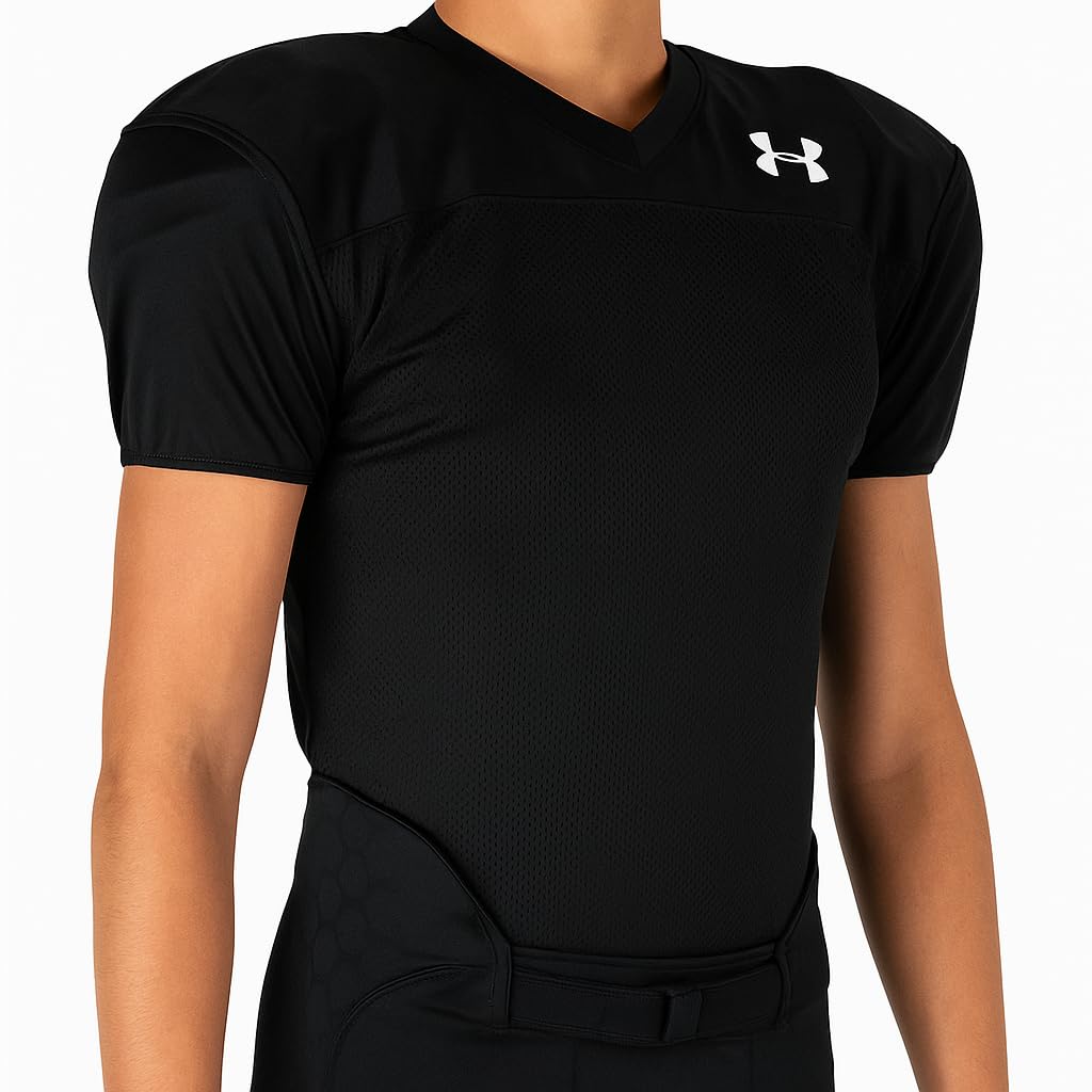 Under Armour Youth/Boys Football Jersey, for Parctice & Game Day, Breathable, Lightweight