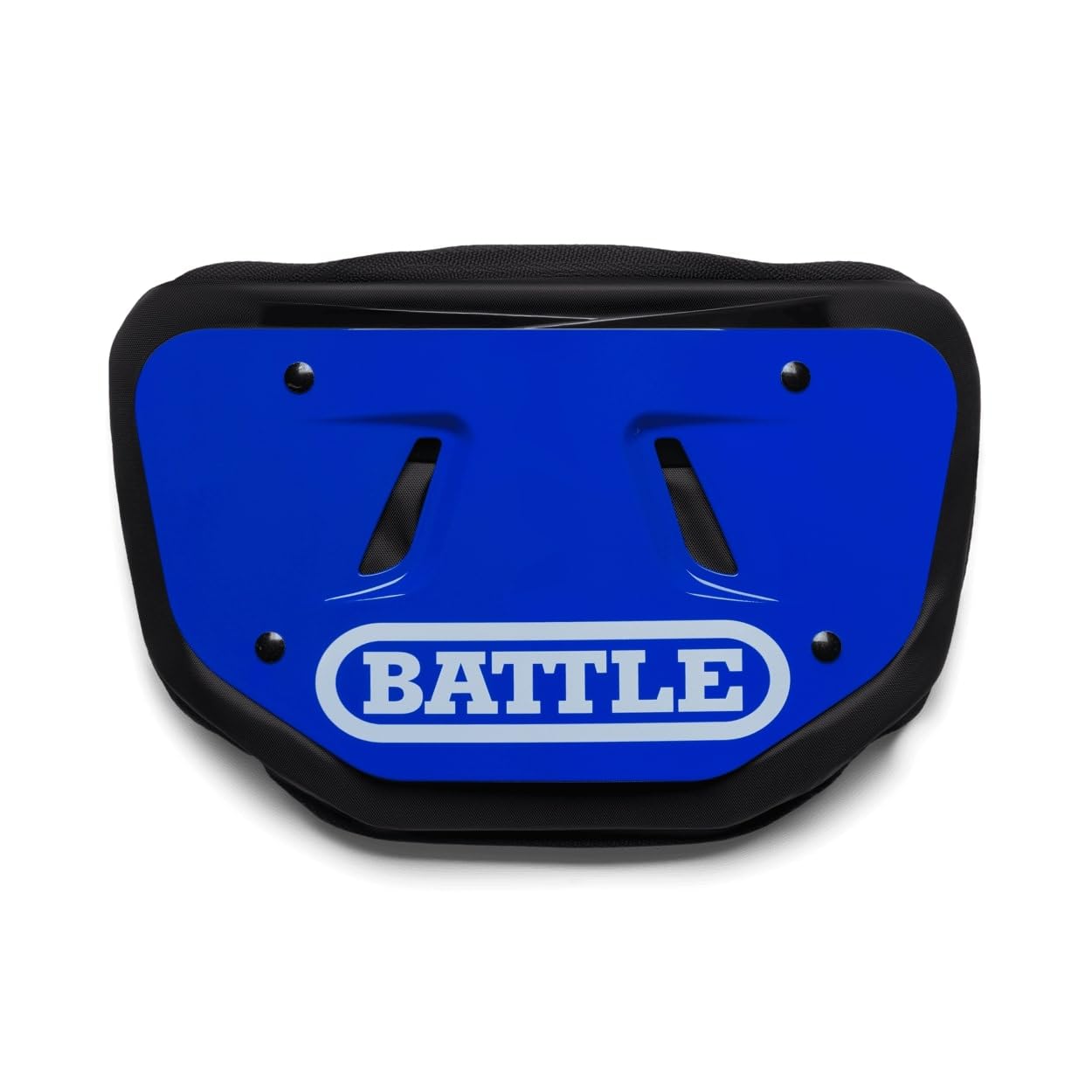Battle Sports Football Back Plate – Hard Shell Lower Back Protector with Contoured Foam for High-Impact Protection for Youth, Kids and Adults