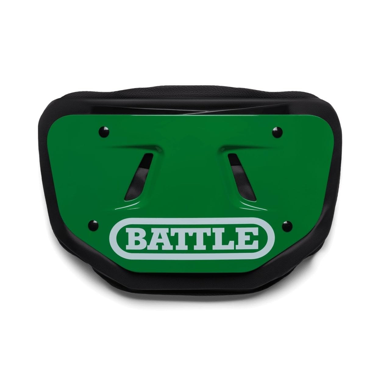 Battle Sports Football Back Plate – Hard Shell Lower Back Protector with Contoured Foam for High-Impact Protection for Youth, Kids and Adults