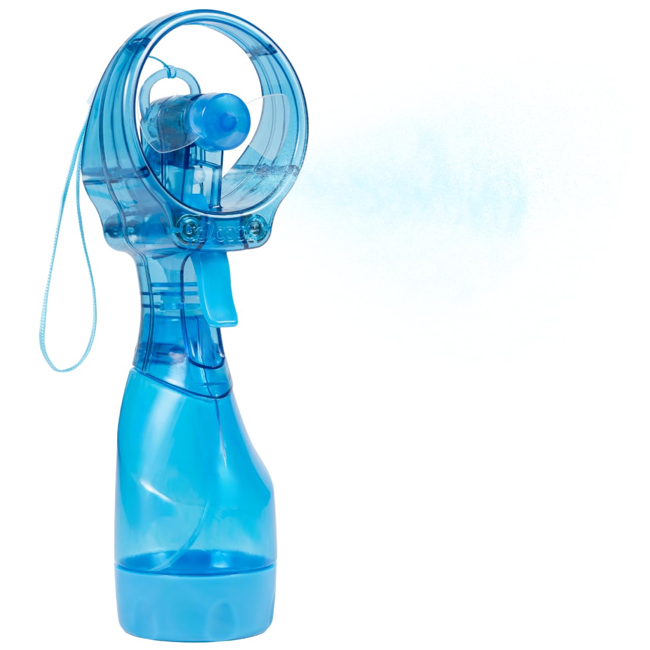 O2COOL Deluxe Handheld Battery Powered Water Misting Fan (Green)