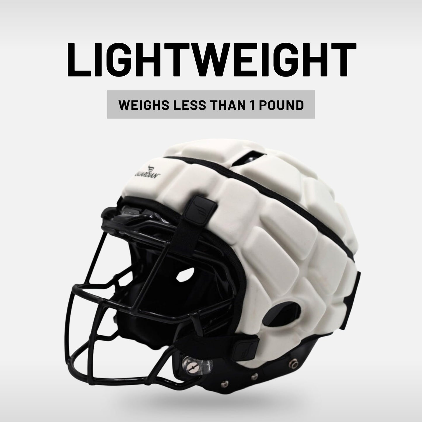 Guardian Cap - Soft-Shell Helmet Cover for Football and Lacrosse - Reduces Impact and Protects Helmets - One Size Fits All