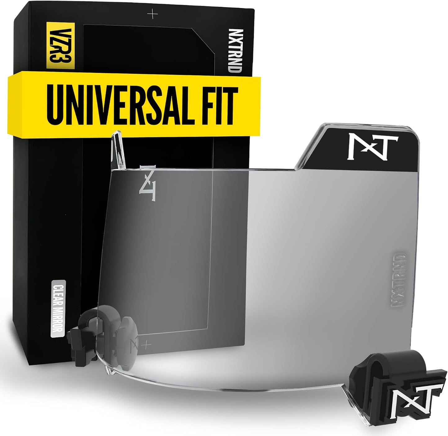 Nxtrnd VZR3 Football Visor, Curved Lens Technology, Fits Adult & Youth Football Helmets