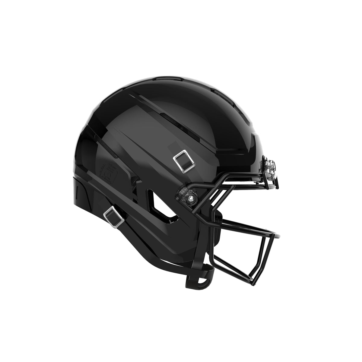 Schutt F7 AiR Youth Football Helmet (Virginia Tech 5-Star Helmet) | Lightweight, Protective Football Helmet for Youth Football and Middle School, Carbon Steel Facemask Included