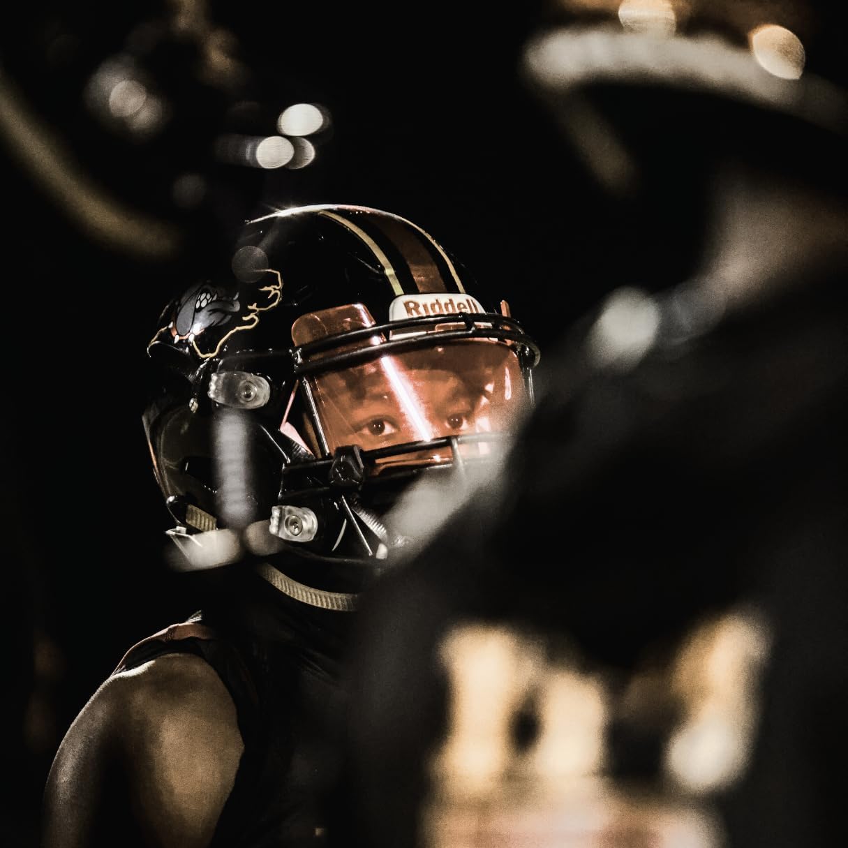 SLEEFS Clear Football Visor for Helmet - Professional Football Visor - Face & Eye Shield - Fits Youth & Adult Helmets - Includes Quick Visor Clips for Easy Installation