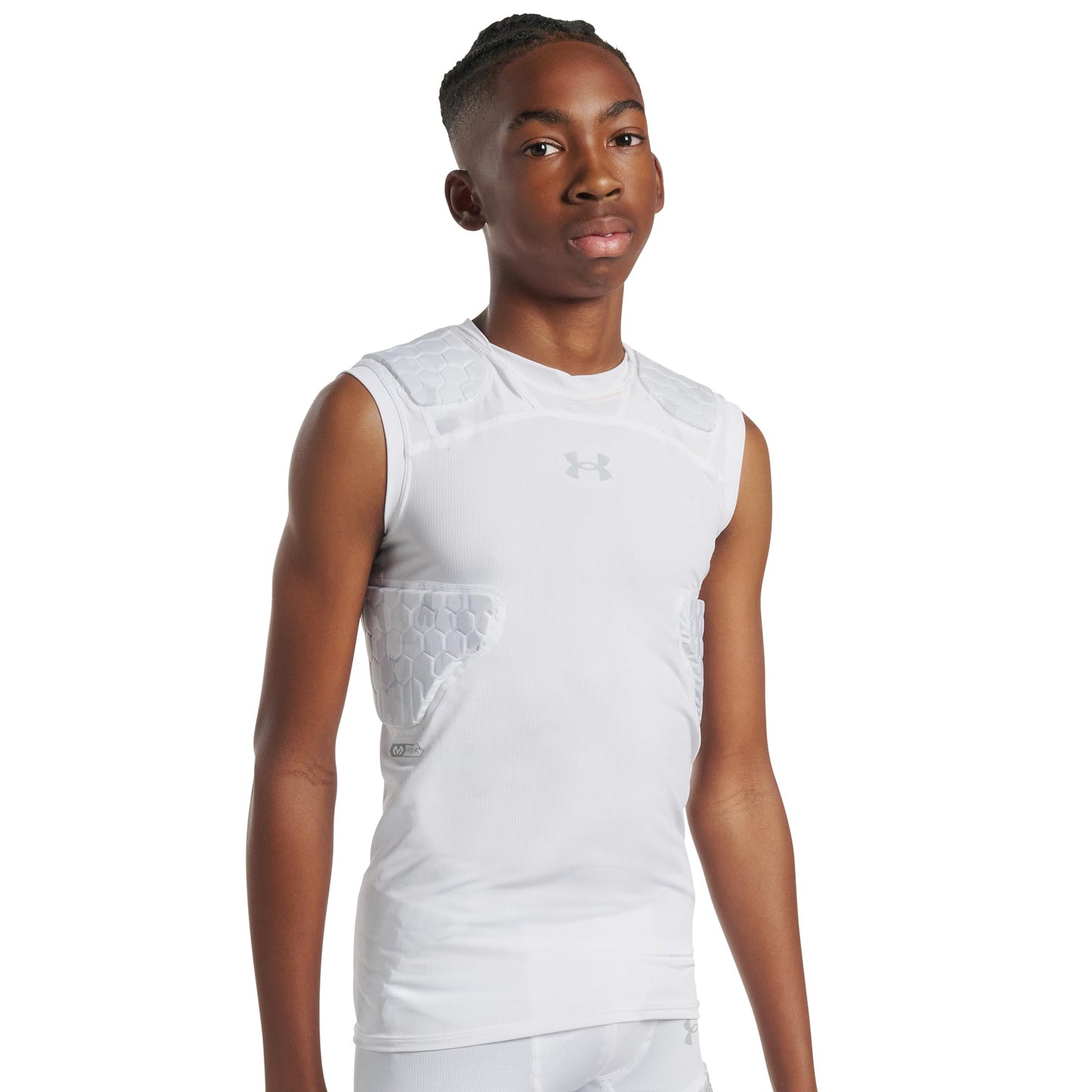 Under Armour Gameday Pro 5-Pad Youth Football Compression Shirt Protective Top