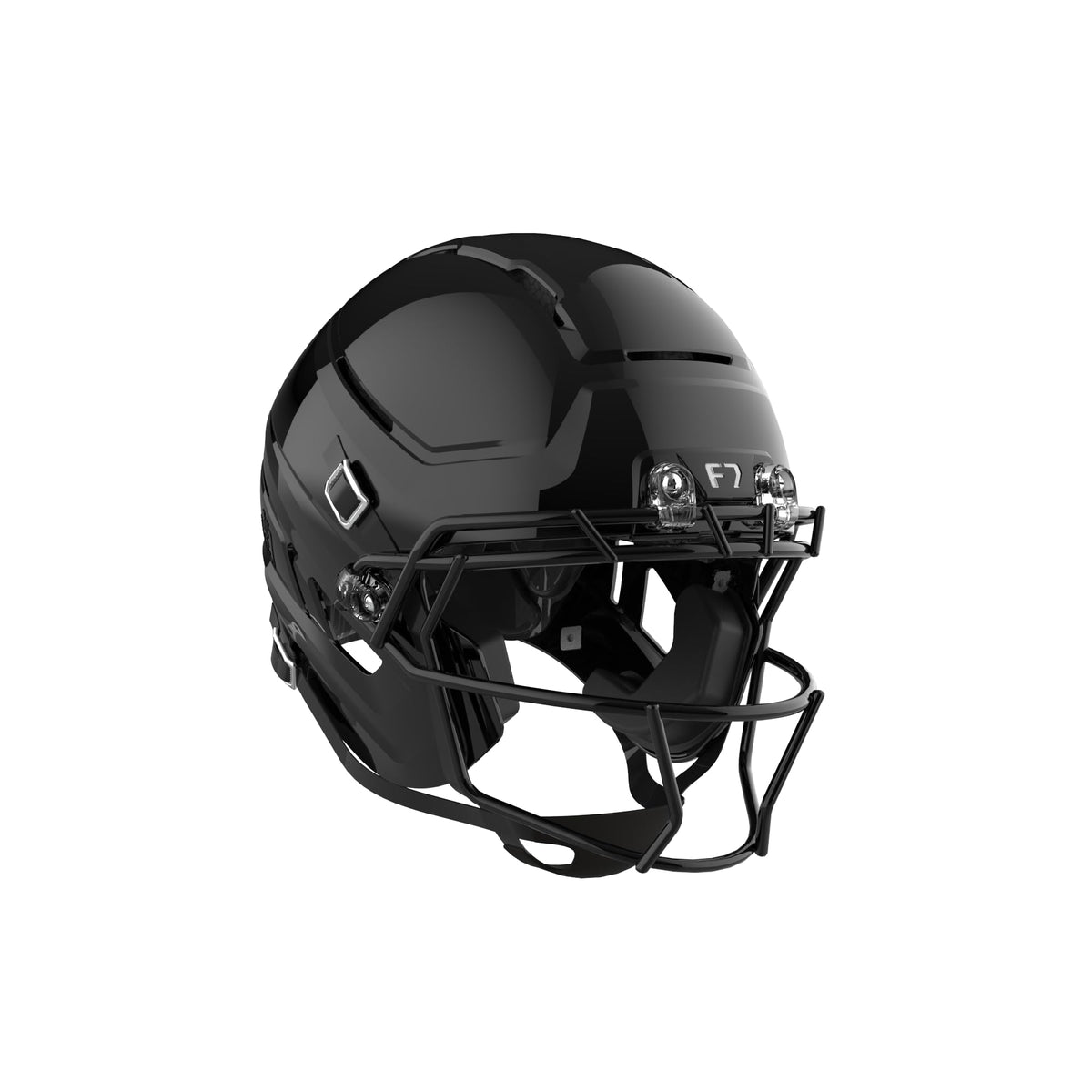 Schutt F7 AiR Youth Football Helmet (Virginia Tech 5-Star Helmet) | Lightweight, Protective Football Helmet for Youth Football and Middle School, Carbon Steel Facemask Included