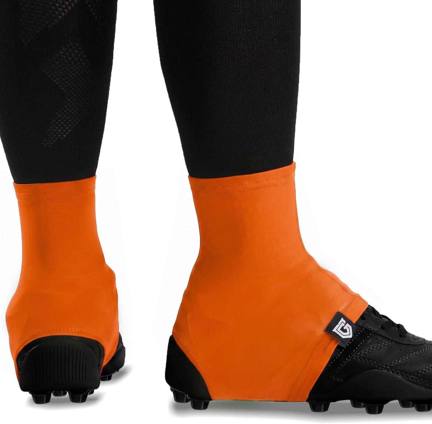 Gridiron Gladiator Football Spats - Spat Cleat Covers for Youth or Adult - Cover Cleats for Baseball Soccer Football - Shoe Sleeves - Sports Gear - Green - Medium