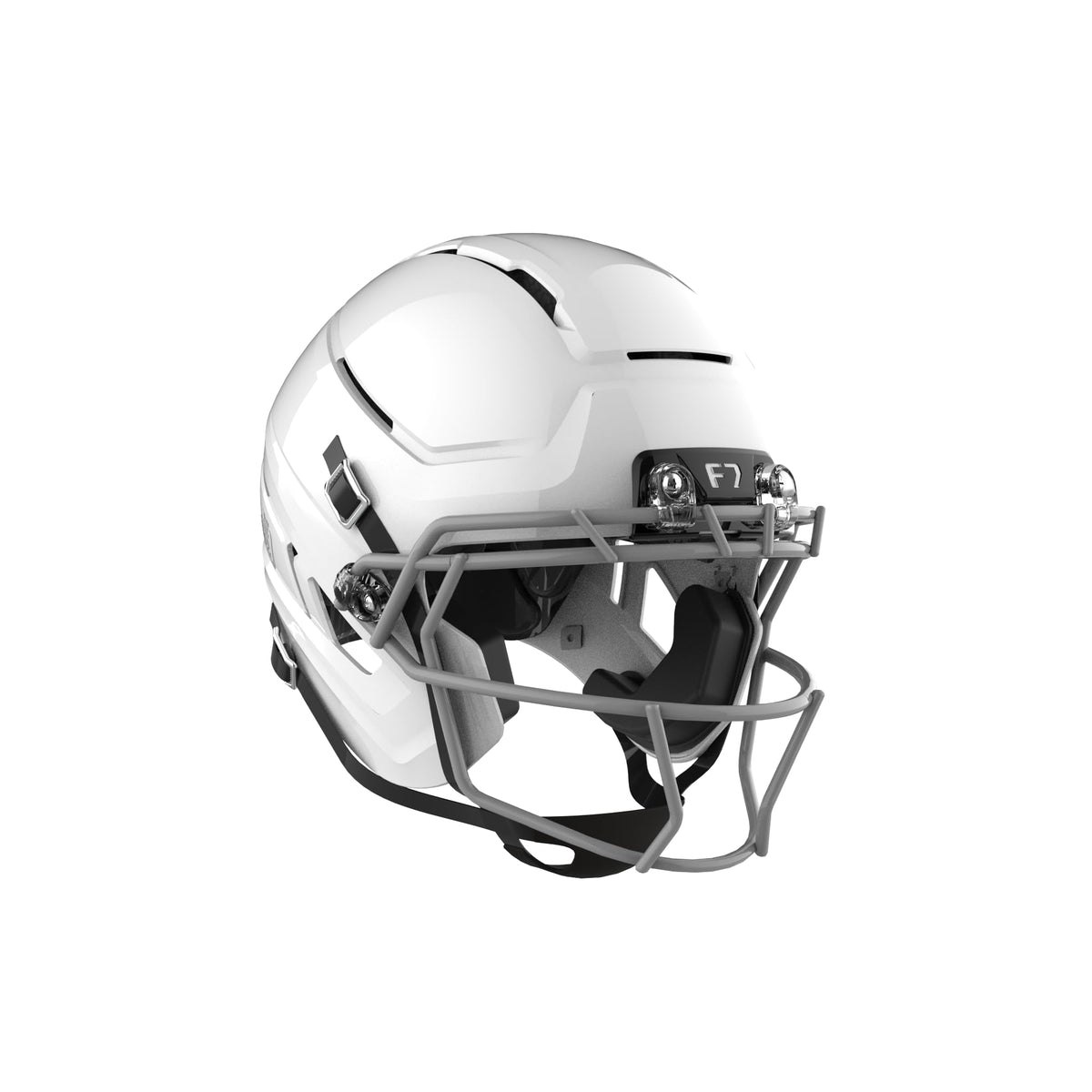 Schutt F7 AiR Youth Football Helmet (Virginia Tech 5-Star Helmet) | Lightweight, Protective Football Helmet for Youth Football and Middle School, Carbon Steel Facemask Included
