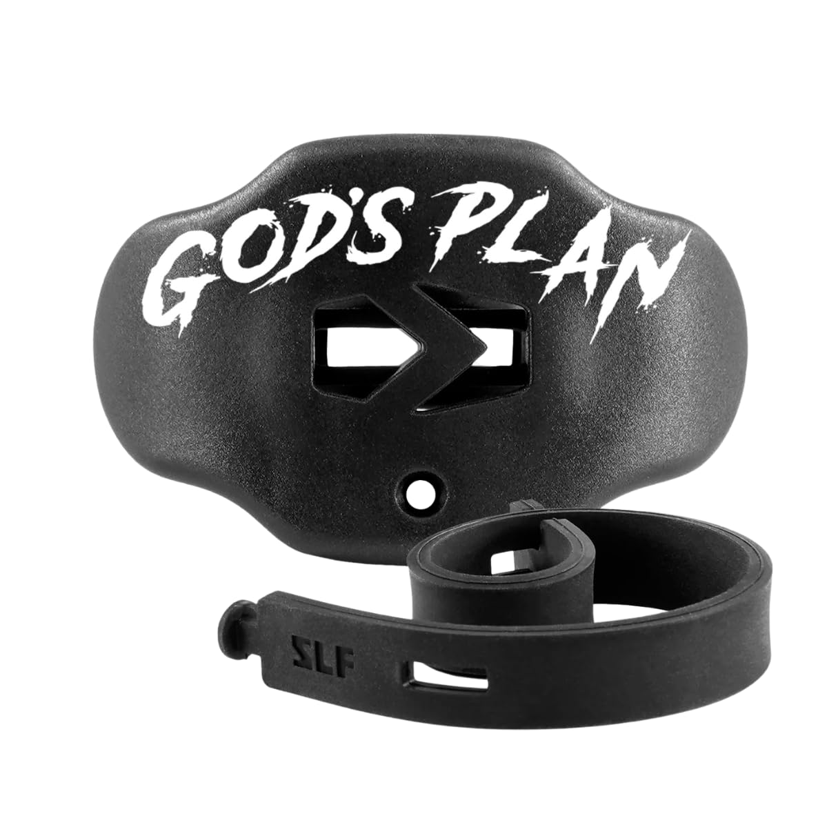 SLEEFS Football Mouth Guard - Youth Mouthguard with Strap - Lip/Teeth Protector Mouthpiece - No Boil - for Youth/Adults, Maximum Air Flow, for All Sports - Cross
