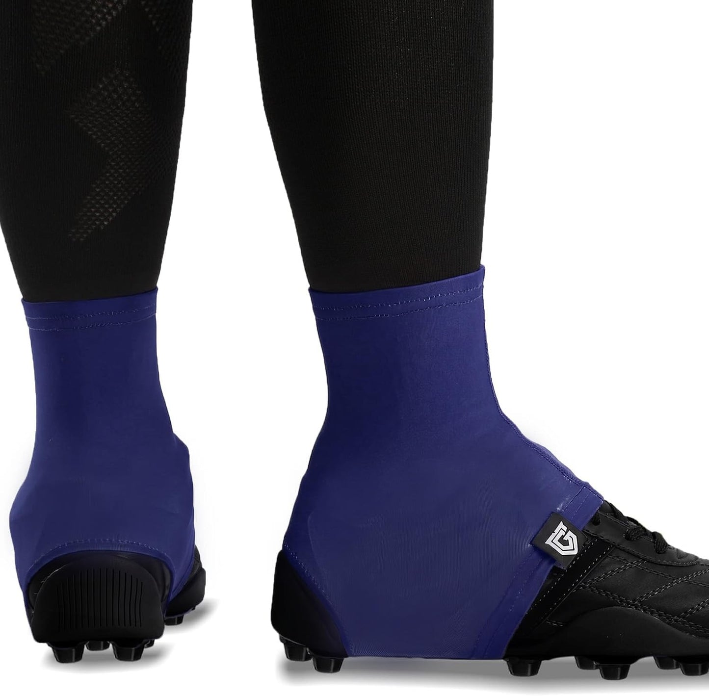 Gridiron Gladiator Football Spats - Spat Cleat Covers for Youth or Adult - Cover Cleats for Baseball Soccer Football - Shoe Sleeves - Sports Gear - Green - Medium