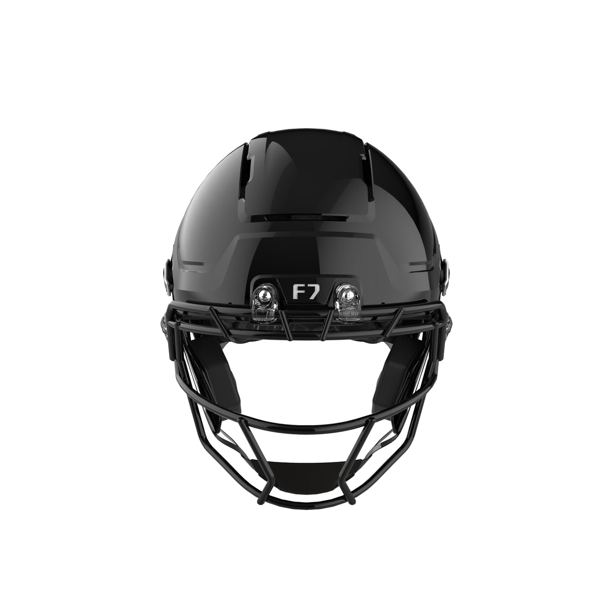 Schutt F7 AiR Youth Football Helmet (Virginia Tech 5-Star Helmet) | Lightweight, Protective Football Helmet for Youth Football and Middle School, Carbon Steel Facemask Included