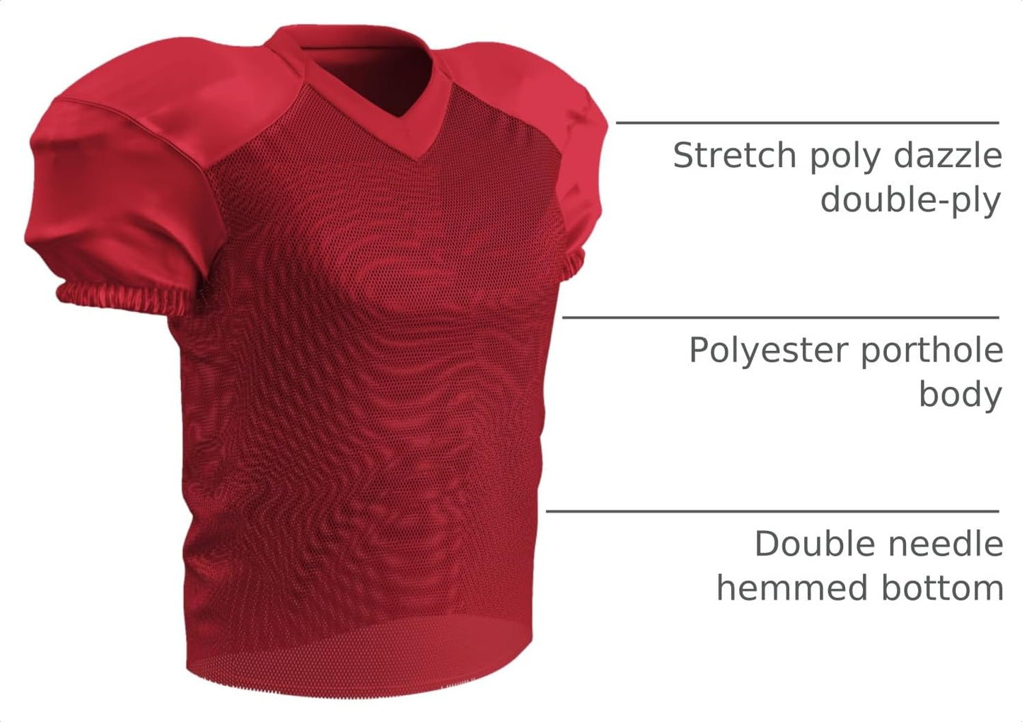 Champro Boys' Time Out Football Practice Jersey