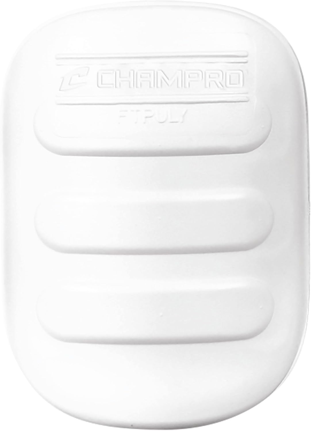 CHAMPRO Ultra Light 7 Piece Pad Set with Slots for Youth Football Pants, WHITE