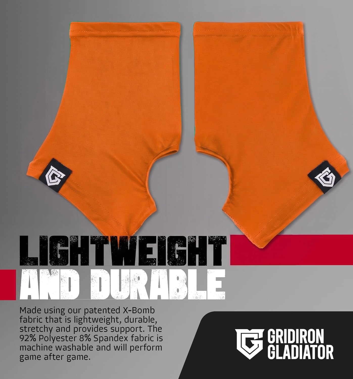 Gridiron Gladiator Football Spats - Spat Cleat Covers for Youth or Adult - Cover Cleats for Baseball Soccer Football - Shoe Sleeves - Sports Gear - Green - Medium