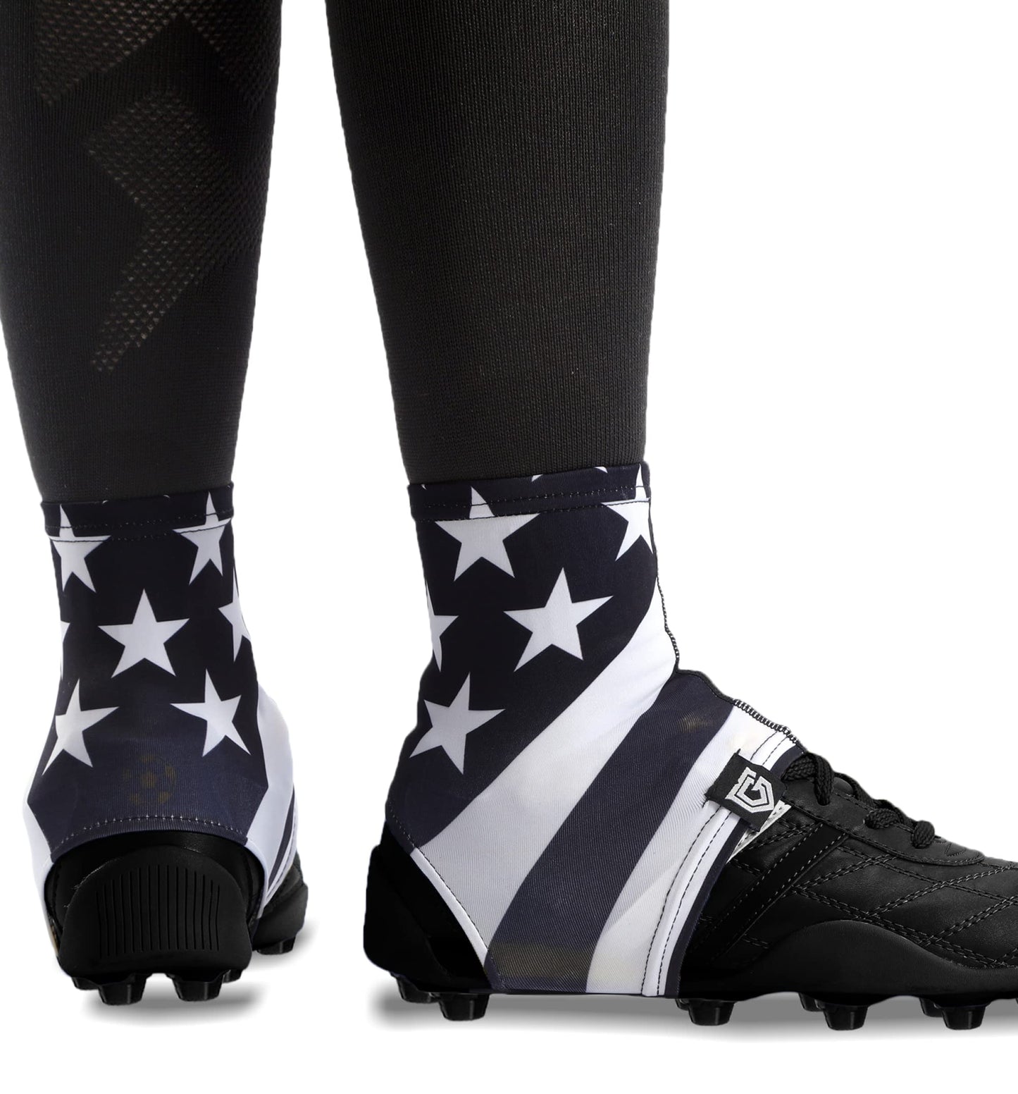 Gridiron Gladiator Football Spats - Spat Cleat Covers for Youth or Adult - Cover Cleats for Baseball Soccer Football - Shoe Sleeves - Sports Gear - Green - Medium
