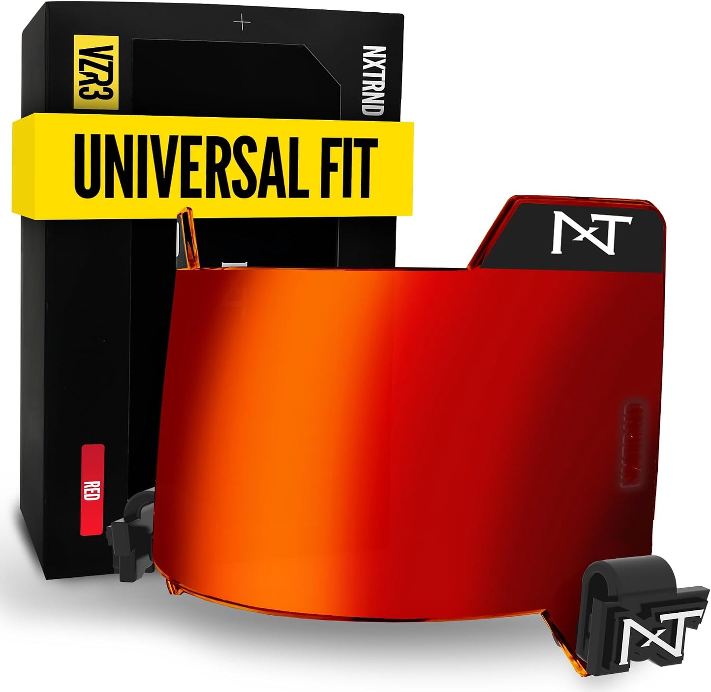 Nxtrnd VZR3 Football Visor, Curved Lens Technology, Fits Adult & Youth Football Helmets