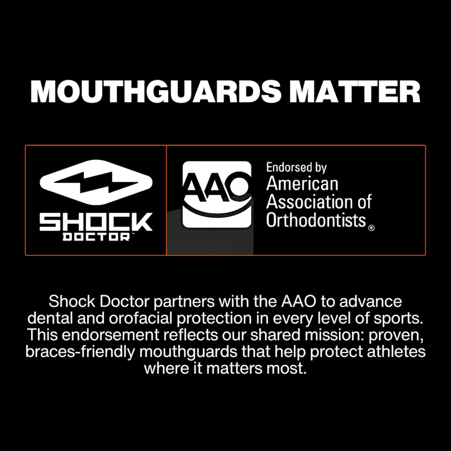 Shock Doctor Braces Football Mouth Guard, Upper & Lower Teeth Protection, Adult/Youth Sizes with Helmet Strap, Mouthguard for Sports, Football, Hockey, Lacrosse, Baseball, Wrestling, More