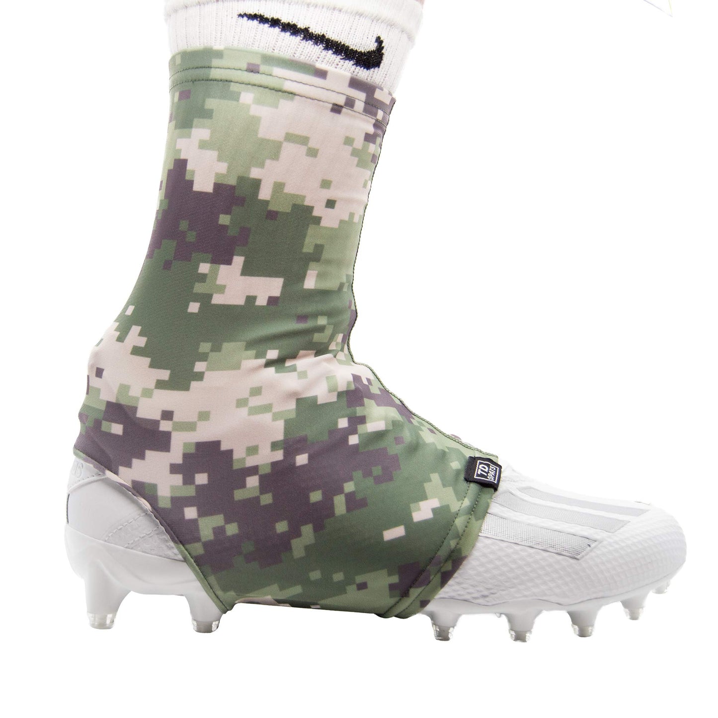 TD Spats Football Cleat Covers - Premium Wraps for Cleats | for Football, Soccer, Field Hockey, or Turf