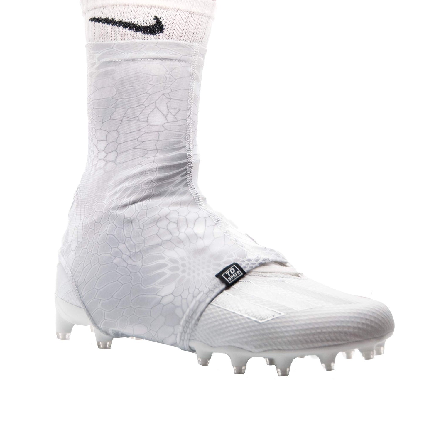 TD Spats Football Cleat Covers - Premium Wraps for Cleats | for Football, Soccer, Field Hockey, or Turf