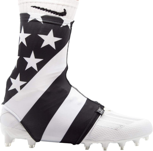 TD Spats Football Cleat Covers - Premium Wraps for Cleats | for Football, Soccer, Field Hockey, or Turf