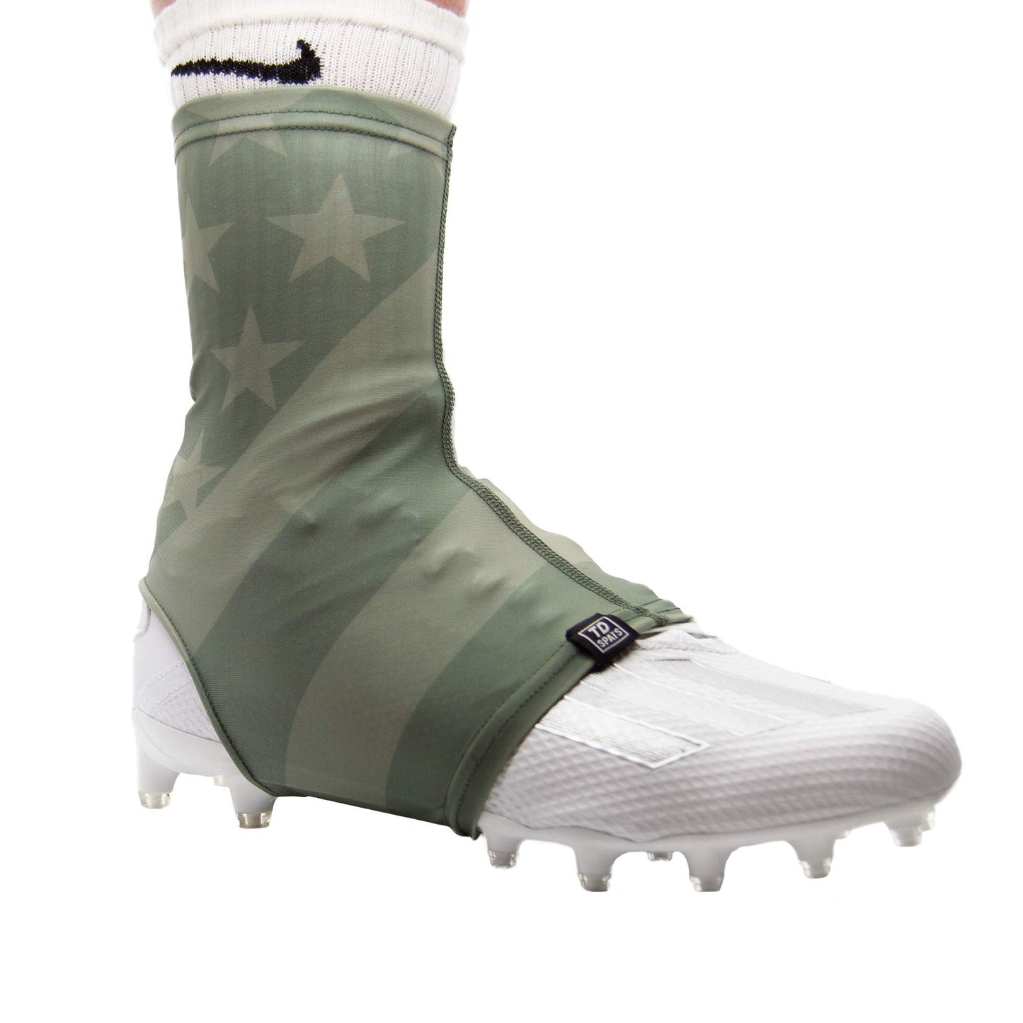 TD Spats Football Cleat Covers - Premium Wraps for Cleats | for Football, Soccer, Field Hockey, or Turf