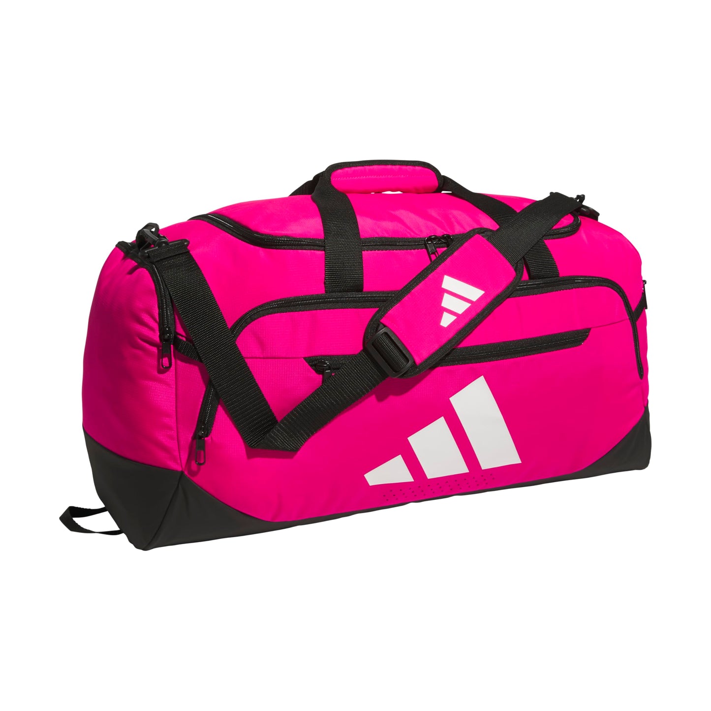adidas Defender 5 Duffel Bag for Sports, Gym and Travel, Black, OSFA