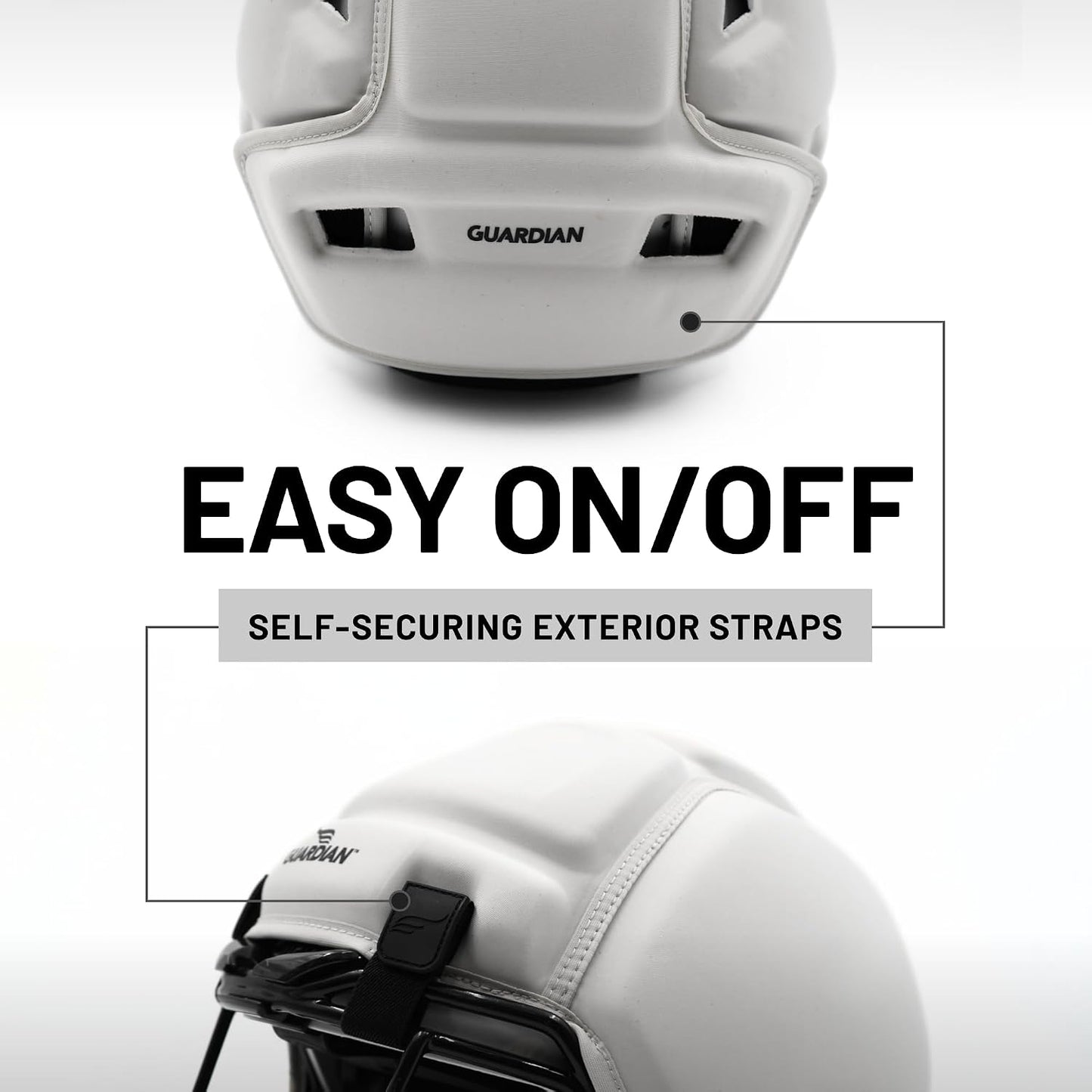 Guardian Cap 2.0 - Soft-Shell Helmet Cover for Football - Reduces Impact and Protects Helmets - One Size Fits All for Youth, High School and College Programs