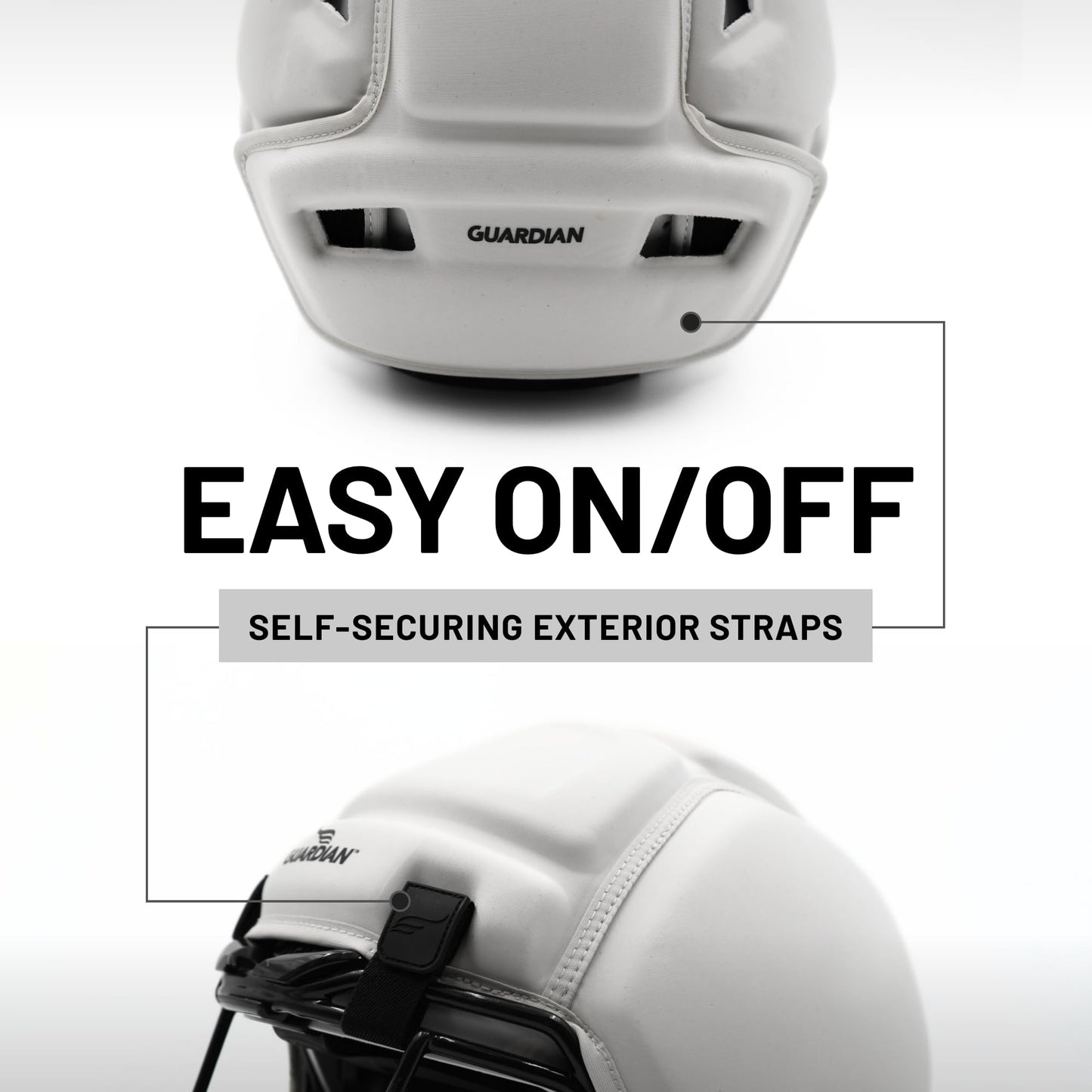 Guardian Cap 2.0 - Soft-Shell Helmet Cover for Football - Reduces Impact and Protects Helmets - One Size Fits All for Youth, High School and College Programs