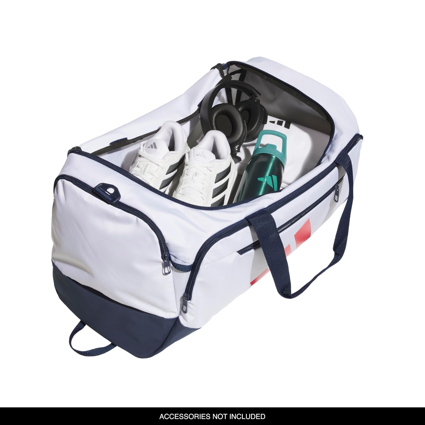 adidas Defender 5 Duffel Bag for Sports, Gym and Travel, Black, OSFA