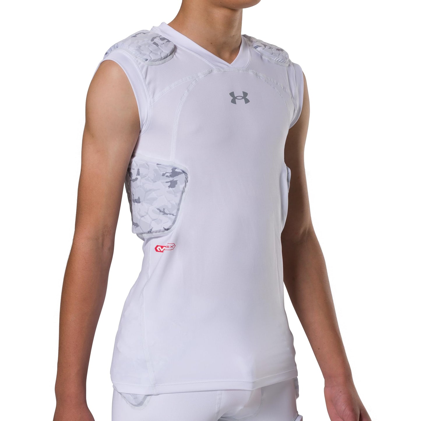 Under Armour Gameday Pro 5-Pad Youth Football Compression Shirt Protective Top