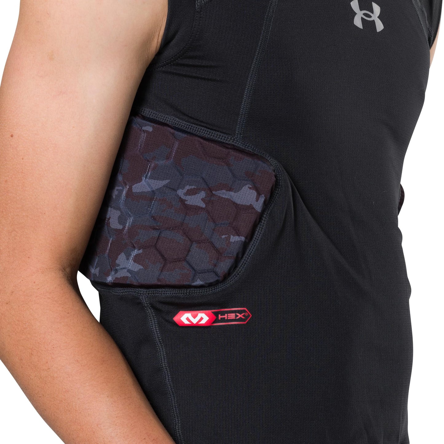 Under Armour Gameday Pro 5-Pad Youth Football Compression Shirt Protective Top