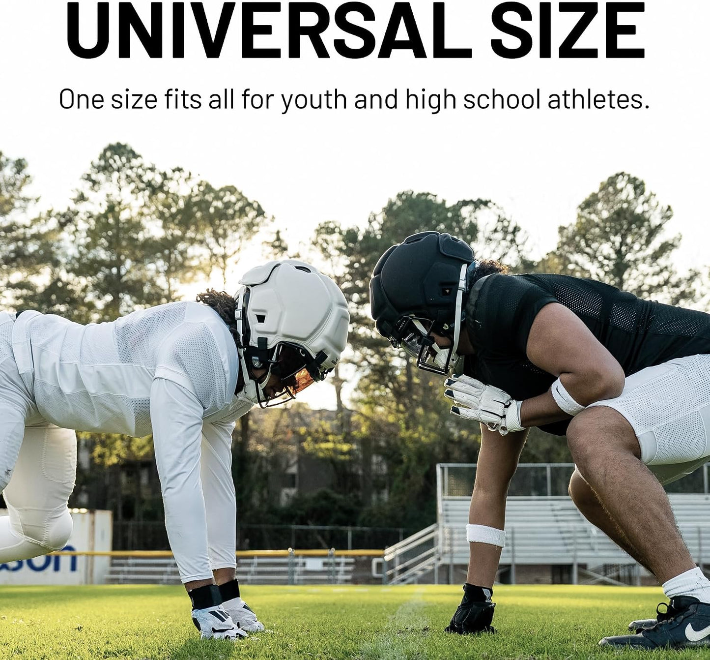 Guardian Cap 2.0 - Soft-Shell Helmet Cover for Football - Reduces Impact and Protects Helmets - One Size Fits All for Youth, High School and College Programs