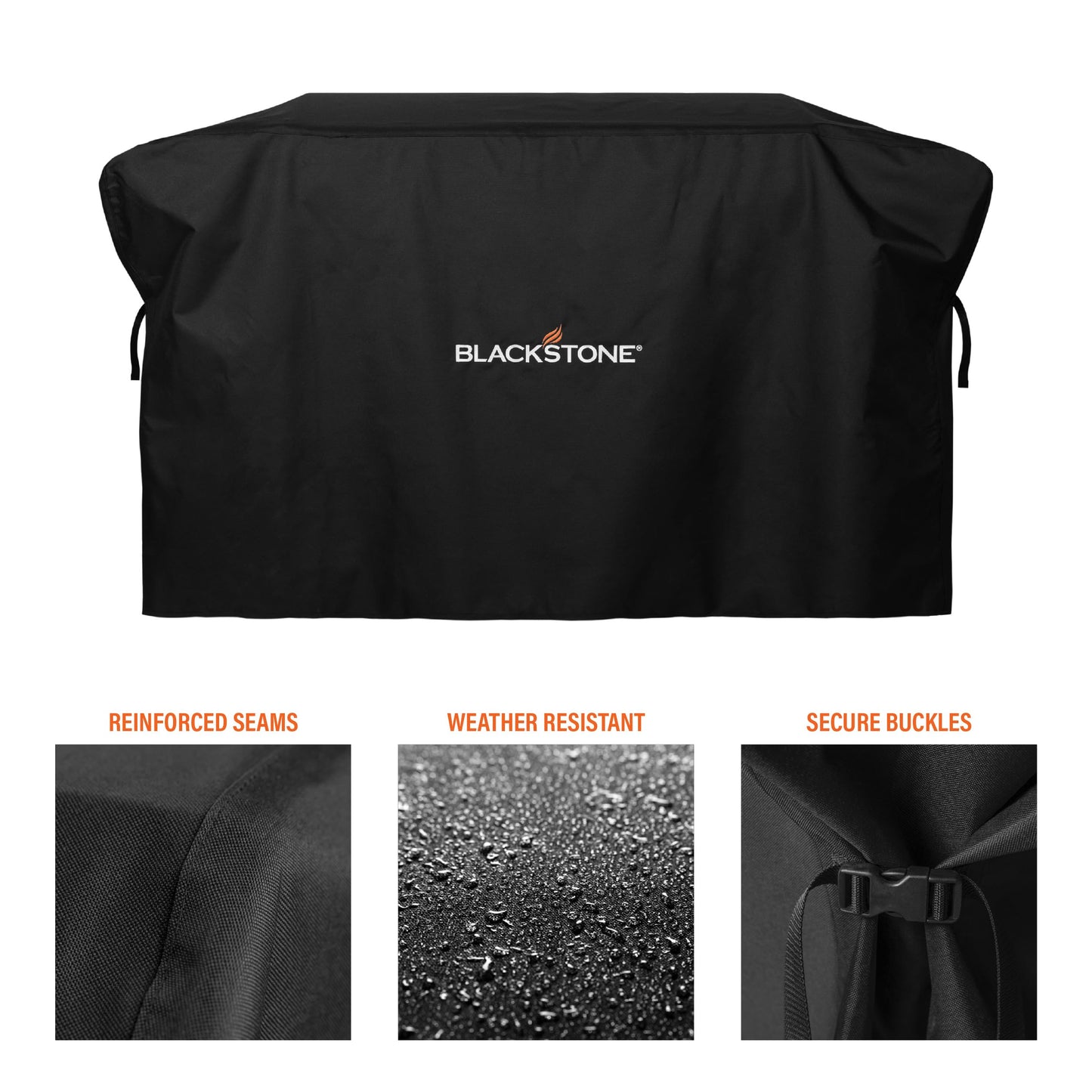 Blackstone 2450AZ 28" Omnivore Griddle with Hood Bundle | Includes 28" Griddle with Hood, Soft Cover, and Two Spatulas