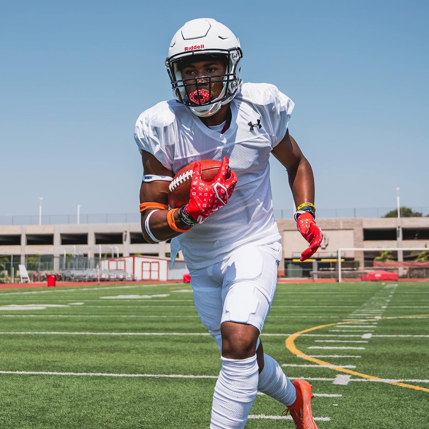 Under Armour Youth/Boys Football Jersey, for Parctice & Game Day, Breathable, Lightweight