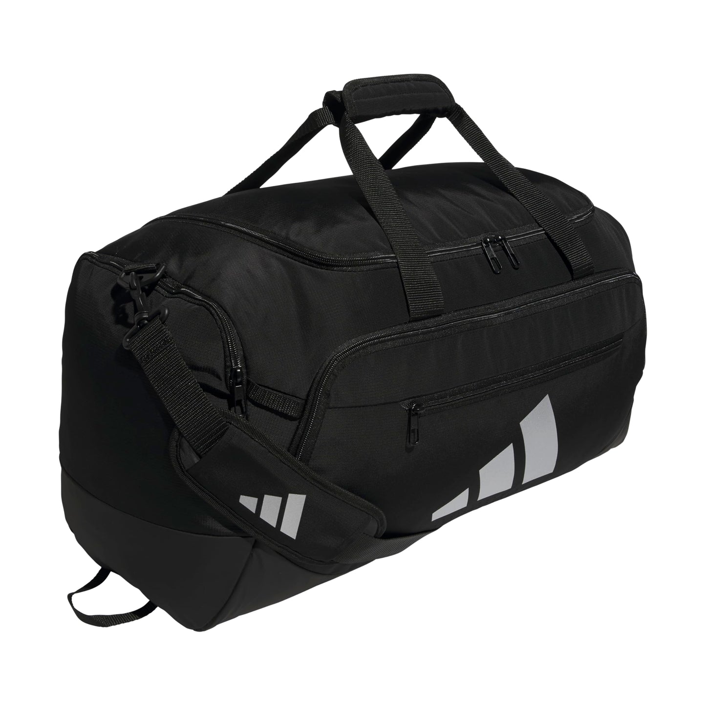 adidas Defender 5 Duffel Bag for Sports, Gym and Travel, Black, OSFA