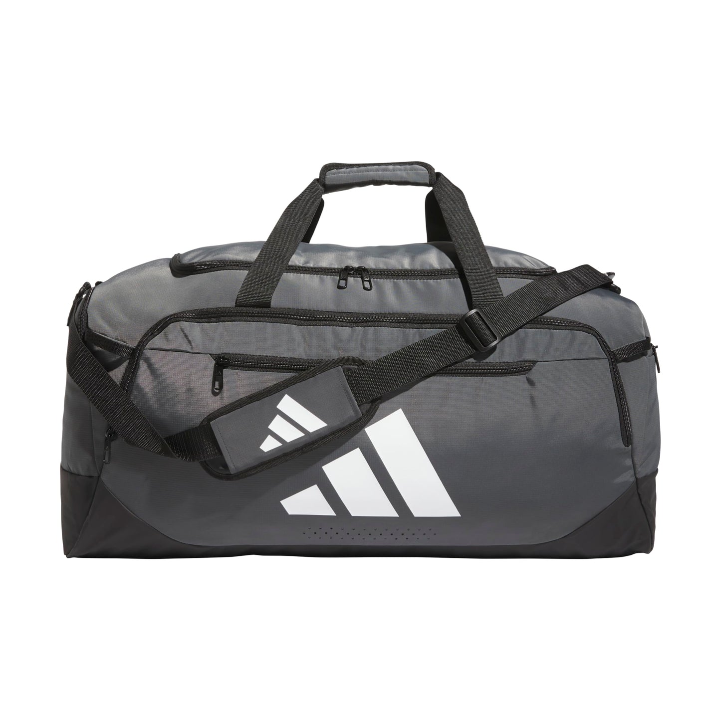 adidas Defender 5 Duffel Bag for Sports, Gym and Travel, Black, OSFA