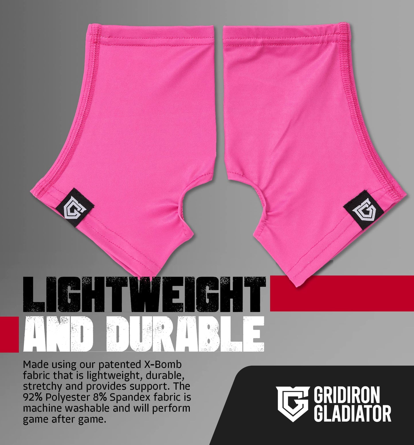 Gridiron Gladiator Football Spats - Spat Cleat Covers for Youth or Adult - Cover Cleats for Baseball Soccer Football - Shoe Sleeves - Sports Gear - Green - Medium