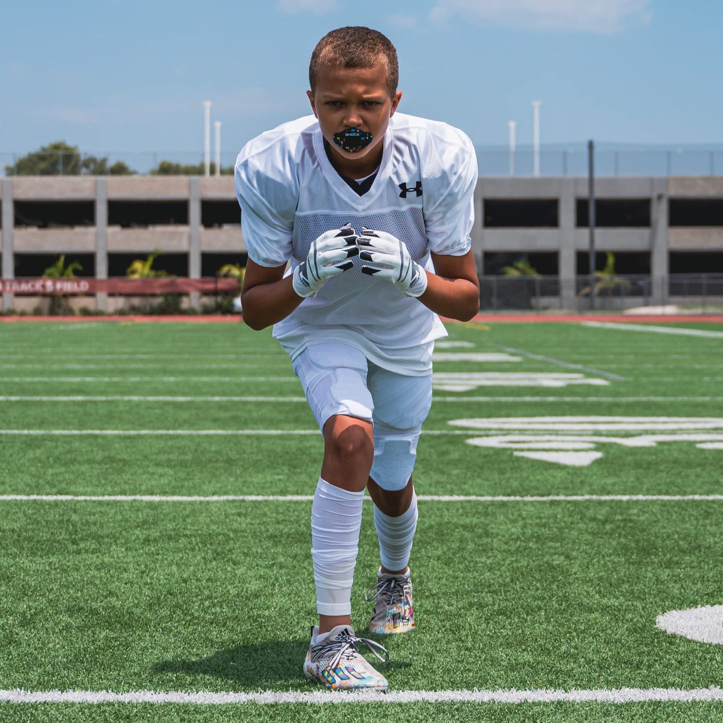 Under Armour Youth/Boys Football Jersey, for Parctice & Game Day, Breathable, Lightweight