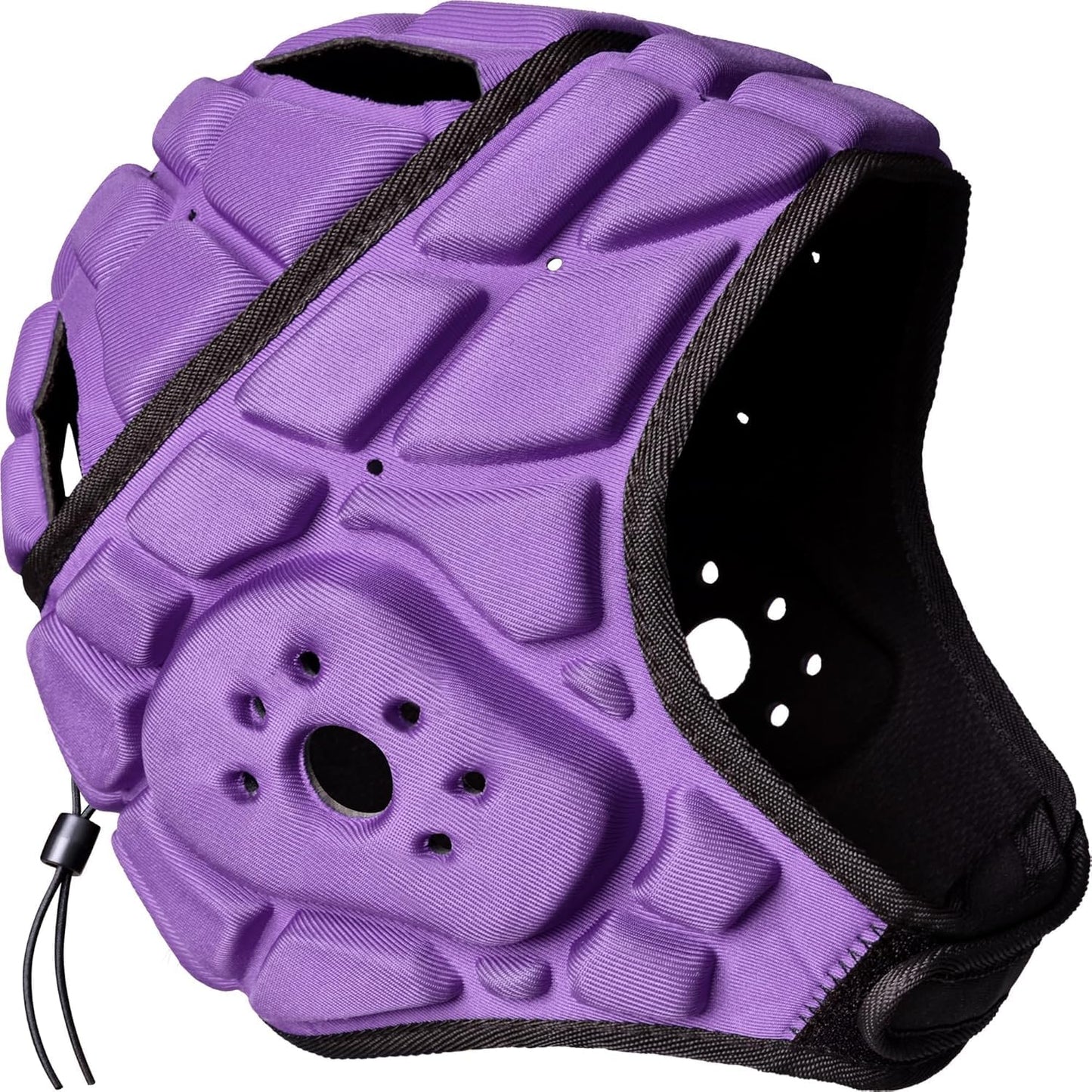 COOLOMG Soft Shell Flag Football Helmet 7v7 Rugby Helmet Scrum Cap | Soft Padded Helmet Soccer Goalie Headgear Adjustable Head Protector for Youth Kids Adult