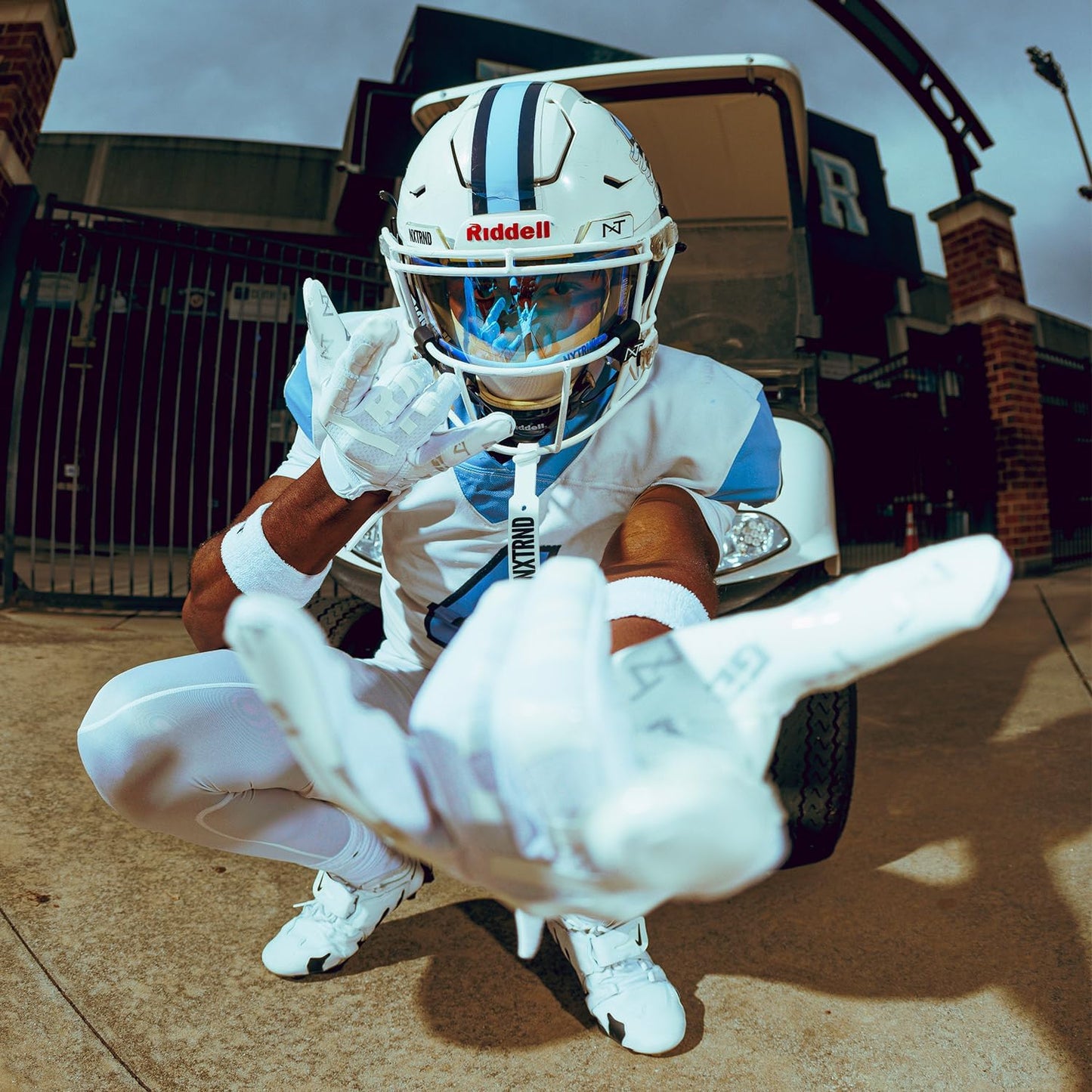 Nxtrnd VZR3 Football Visor, Curved Lens Technology, Fits Adult & Youth Football Helmets